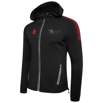 Aspired Coaching Dual Full Zip Hoody : Black