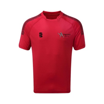 Aspired Coaching Women's Dual Games Shirt : Red